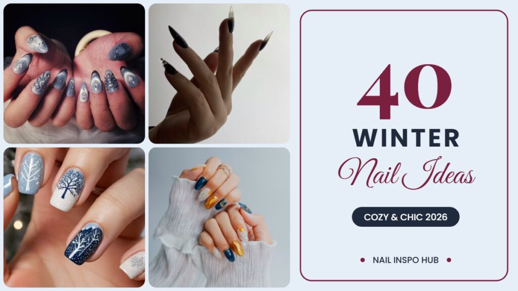 40 Cozy Winter Nail Ideas for Chilly Days